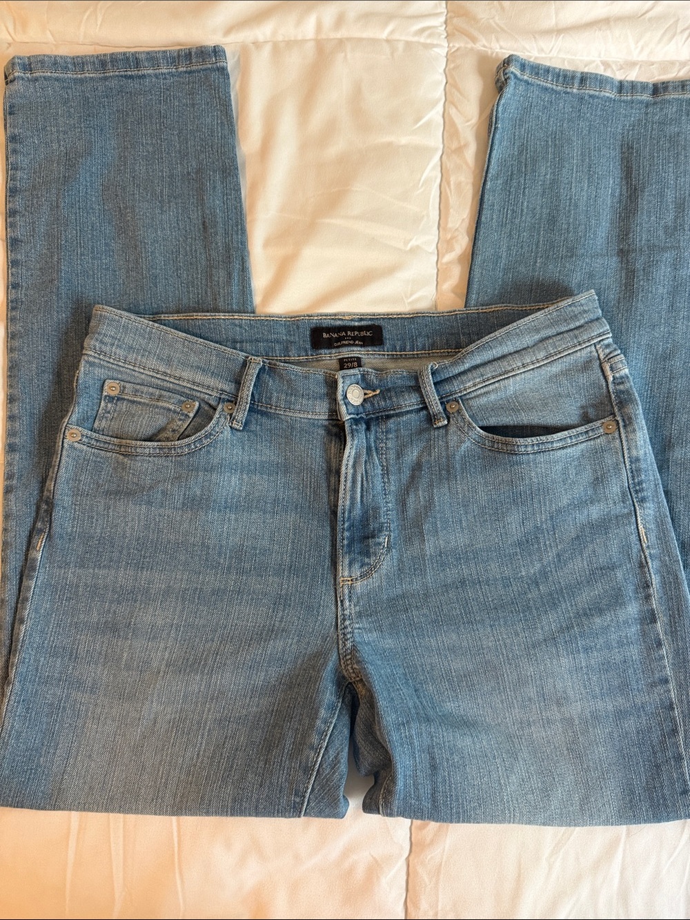 Banana Republic Light Wash Straight-Leg Women's Jeans